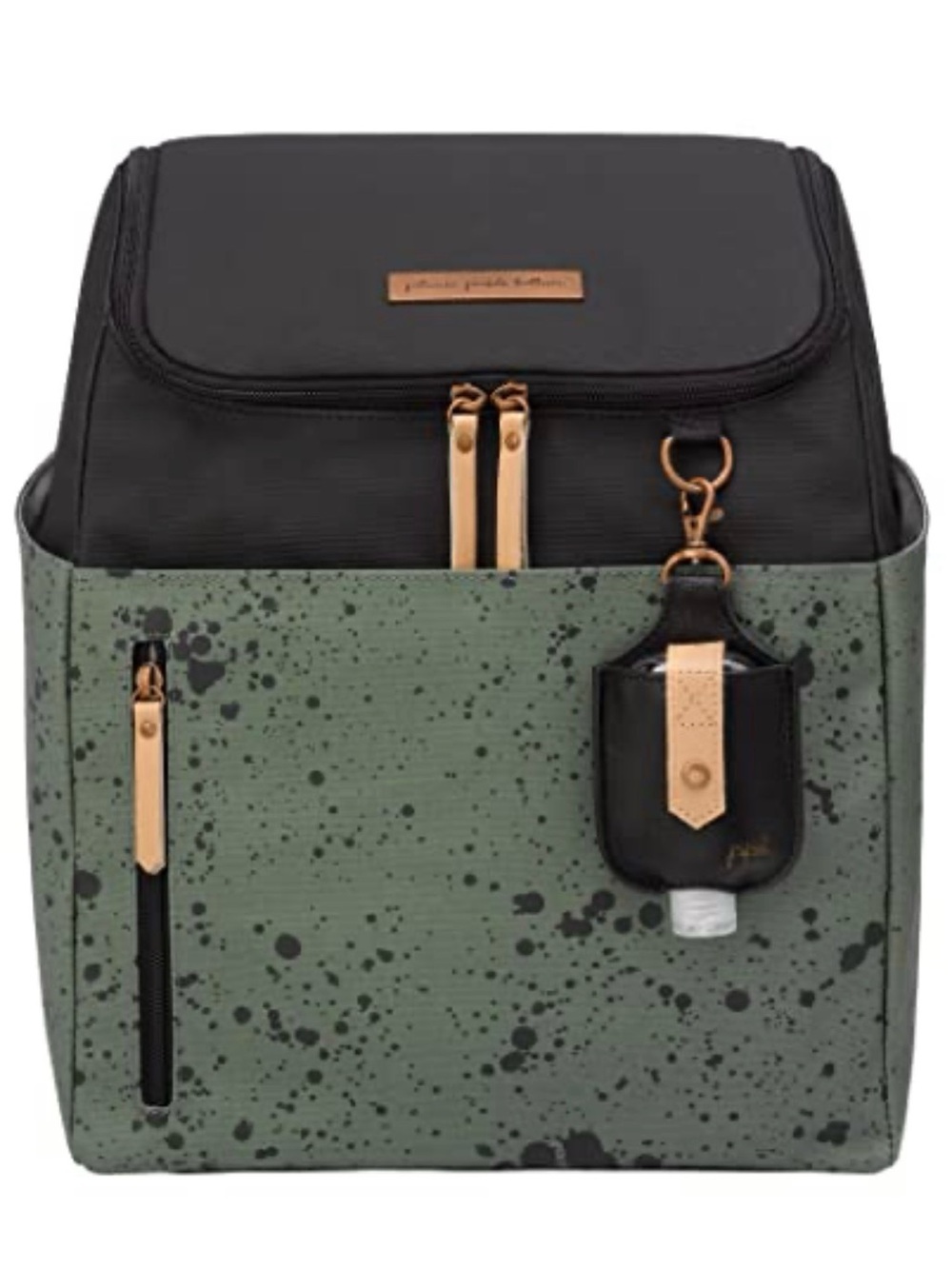 Petunia Pickle Bottom Tempo Backpack Diaper Bag | Olive Ink Blot